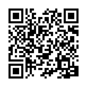 Ein schwarz-weißer QR-Code ist abgebildet.