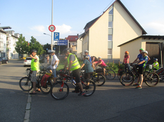 Die Teilnehmer der Befahrungskommission im Juli 2018